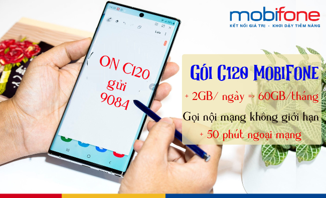 goi c120 mobifone 2gb/ngay