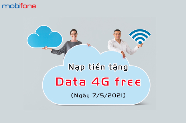 khuyen mai nop tien tang data mien phi MobiFone